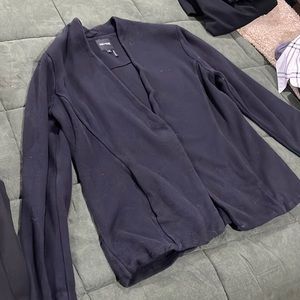 Nic+Zoe black blazer/sweater size medium